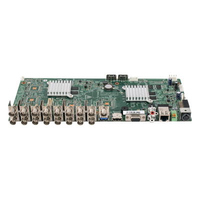 Tarjeta Principal de Reemplazo / DVR 16 Canales / SATA III / IP y Analógico / Disipador Térmico