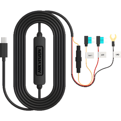 Convertidor Buck DC-DC / Entrada 12-24V DC / Salida 5V Type-C / Protección Baja Potencia 11.3V / Cable Entrada 1.3 m (4.3 ft) / Cable Salida 2.1 m (6.9 ft) / Rango Temperatura -20°C a 65°C