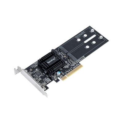 Tarjeta de Expansión M.2 / PCIe 2.0 x8 / NVMe y SATA SSD / 2 Ranuras M-key / Perfil Bajo y Altura Completa / 2.3 x 7.1 x 0.7 pulgadas