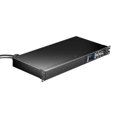 PDU Monitoreable Horizontal / 8 Salidas 5-20R / Entrada NEMA 5-15P / 120 Vca / 15 A / 1UR 19 in