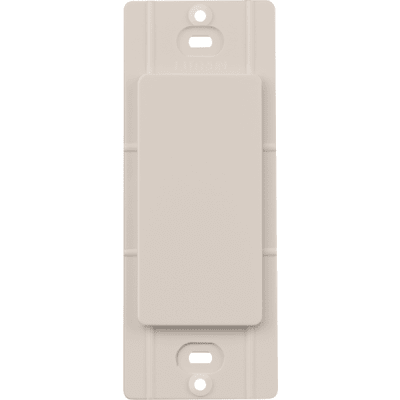 Tapa ciega para empotrar en pared / Acabado satinado / Material plástico resistente a impactos / Diseño minimalista