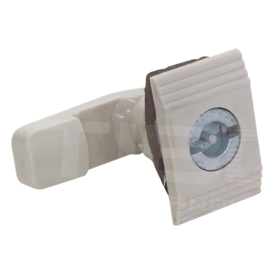 Cerradura de Reemplazo para Gabinete / Compatible Línea PST / Rosca 21.80 mm / Núcleo Metálico / Contratuerca Incluida