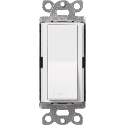 Interruptor de Paso 3 Vías / 120/277 V / 15 A / Iluminación y Motores / Paleta Grande / Blanco