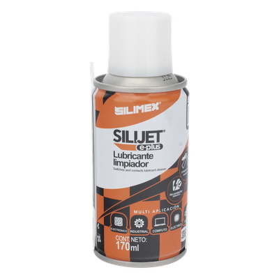 Limpiador Lubricante Dieléctrico / Fórmula de Silicona / 170 ml / Tubo Extensor / Protección hasta 50 °C