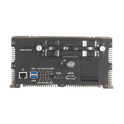 NVR Móvil / 5 Canales / 2 Megapixel / GPS Integrado / 2 Bahías HDD 2.5" / Alimentación 9-32 VCC