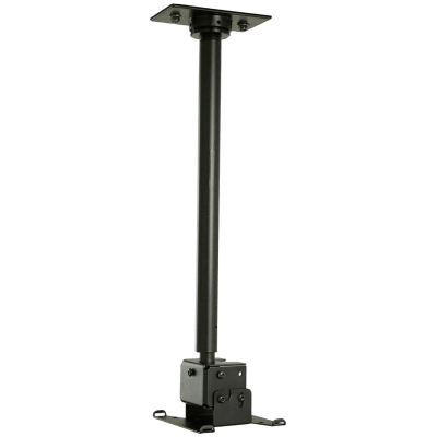 Soporte de Techo para LCD / Ajustable 18"-30" o 36"-48" / Inclinación -5° a +20° / Orientación Paisaje o Retrato / VESA 75/100 mm / Carga Máxima 40 lb (18.1 kg) / Incluye Placa de Techo y Hardware