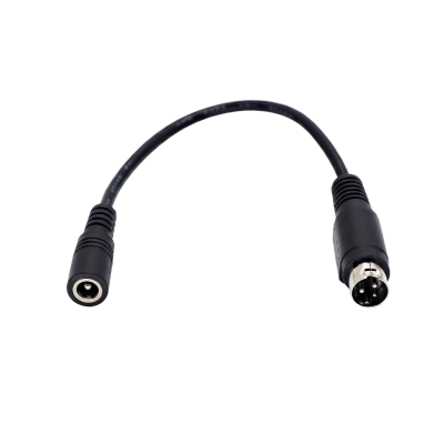 Adaptador de Corriente DC / Jack 5.5mm x 2.1mm a Mini-DIN 3 Pines / Plug & Play / 12V-19V-24V