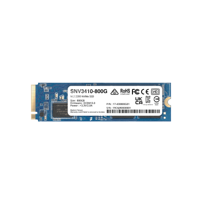 SSD NVMe M.2 / 400 GB / 400000 IOPS Lectura / 70000 IOPS Escritura / 1022 TBW / PCIe 3.0 x4 / Formato 2280/22110