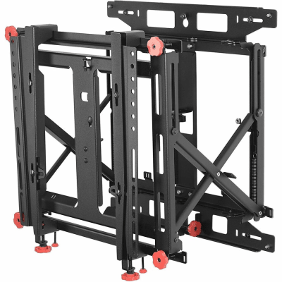 Soporte Video Wall LCD / Liberación Rápida / 46"-60" / Ajuste XYZ 1.5" / VESA 600x400 mm / Carga 56.8 kg (125 lb)