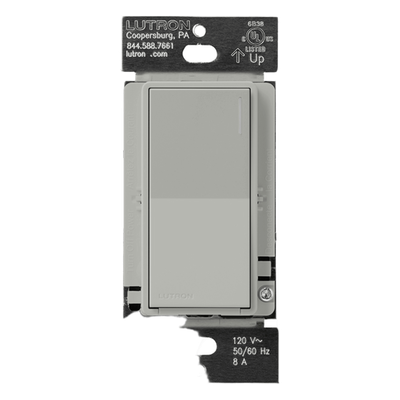 Apagador auxiliar (companion) / Multilocación 3 vías o escalera / 120 V~ / Acabado Pebble / RadioRA 3 Sunnata