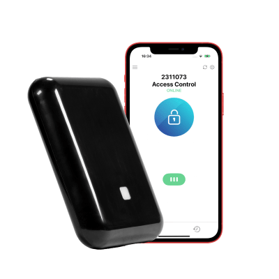 Controlador de Acceso IP / 1 Puerta / Wi-Fi + 4G LTE + Bluetooth / RFID y NFC / 2x Wiegand + RS485 / App RControl